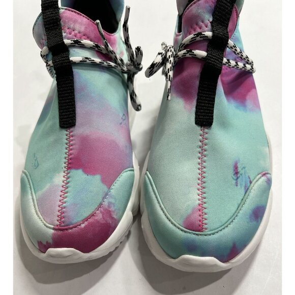 John Geiger 002 Low E11even Sneakers in Tie-Dye - Picture 4 of 9